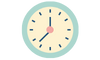 Uhr Icon symbolisiert lange Lebensdauer