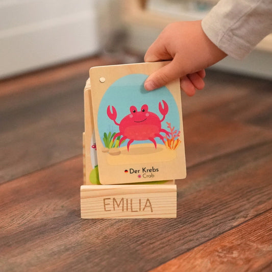 Ordnung im Kinderzimmer: So bewahrt ihr Lernkarten & Holzspielzeug richtig auf