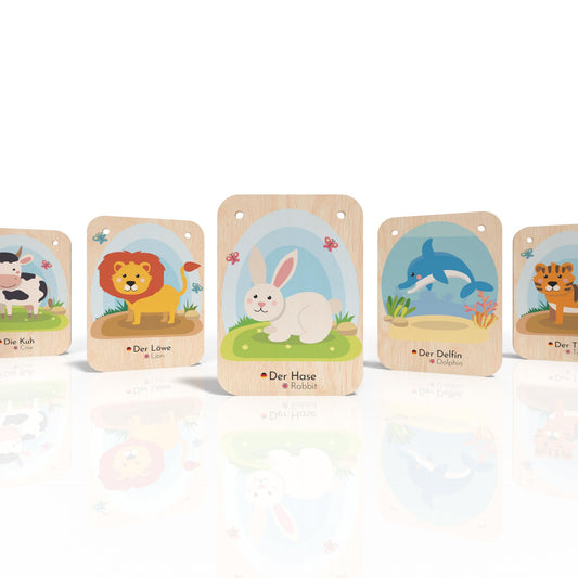 Kühlschrankmagnete Bundle – Stadt & Safari Edition