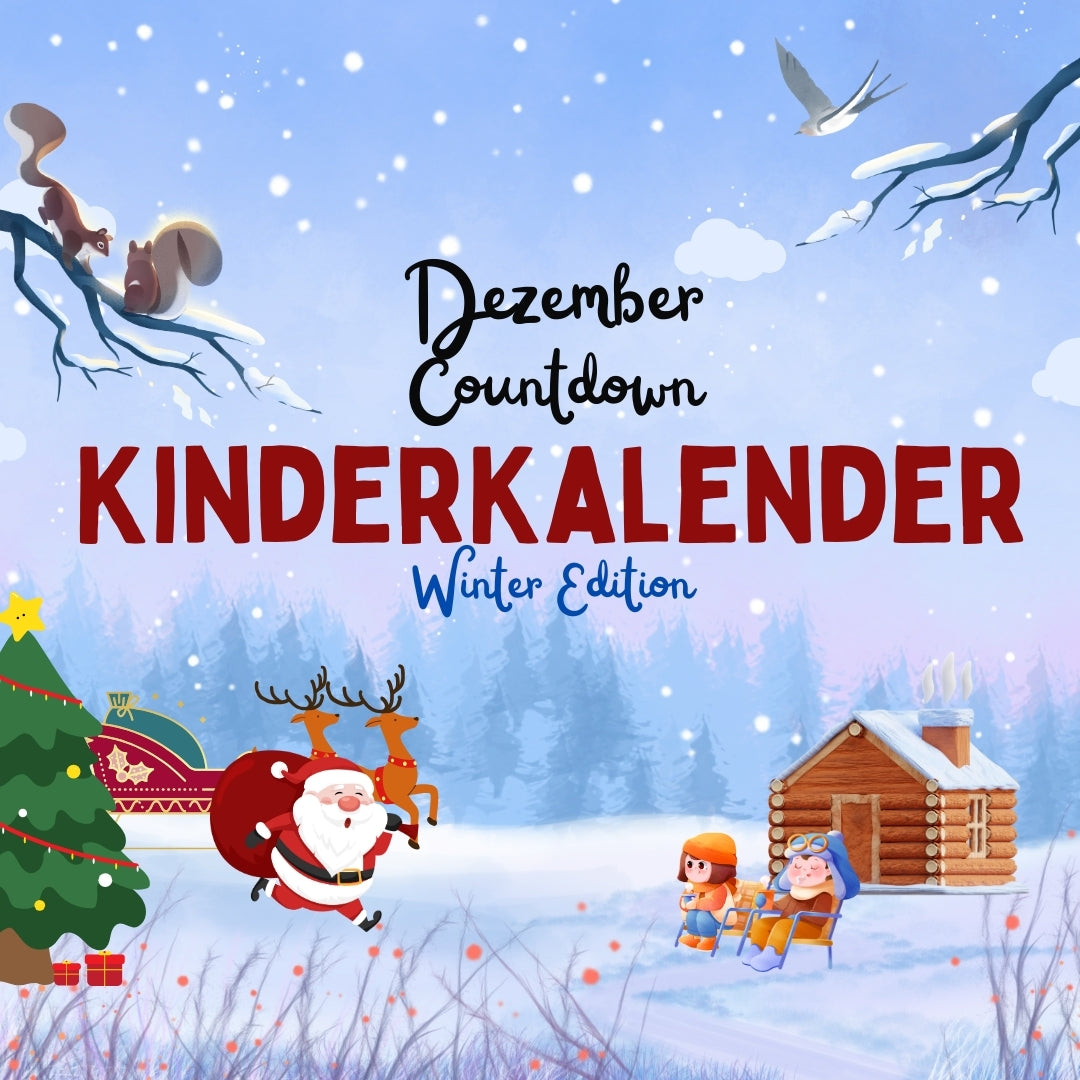 Kinderkalender zum Selbstausdrucken - Weihnachtsedition