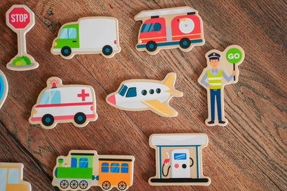 Kühlschrankmagnete: Stadt