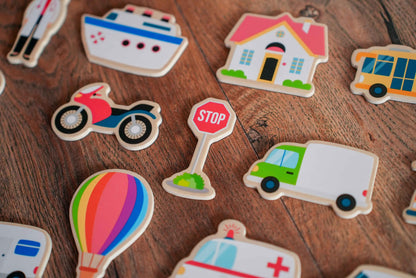 Kühlschrankmagnete Bundle – "Stadt & Safari" Edition