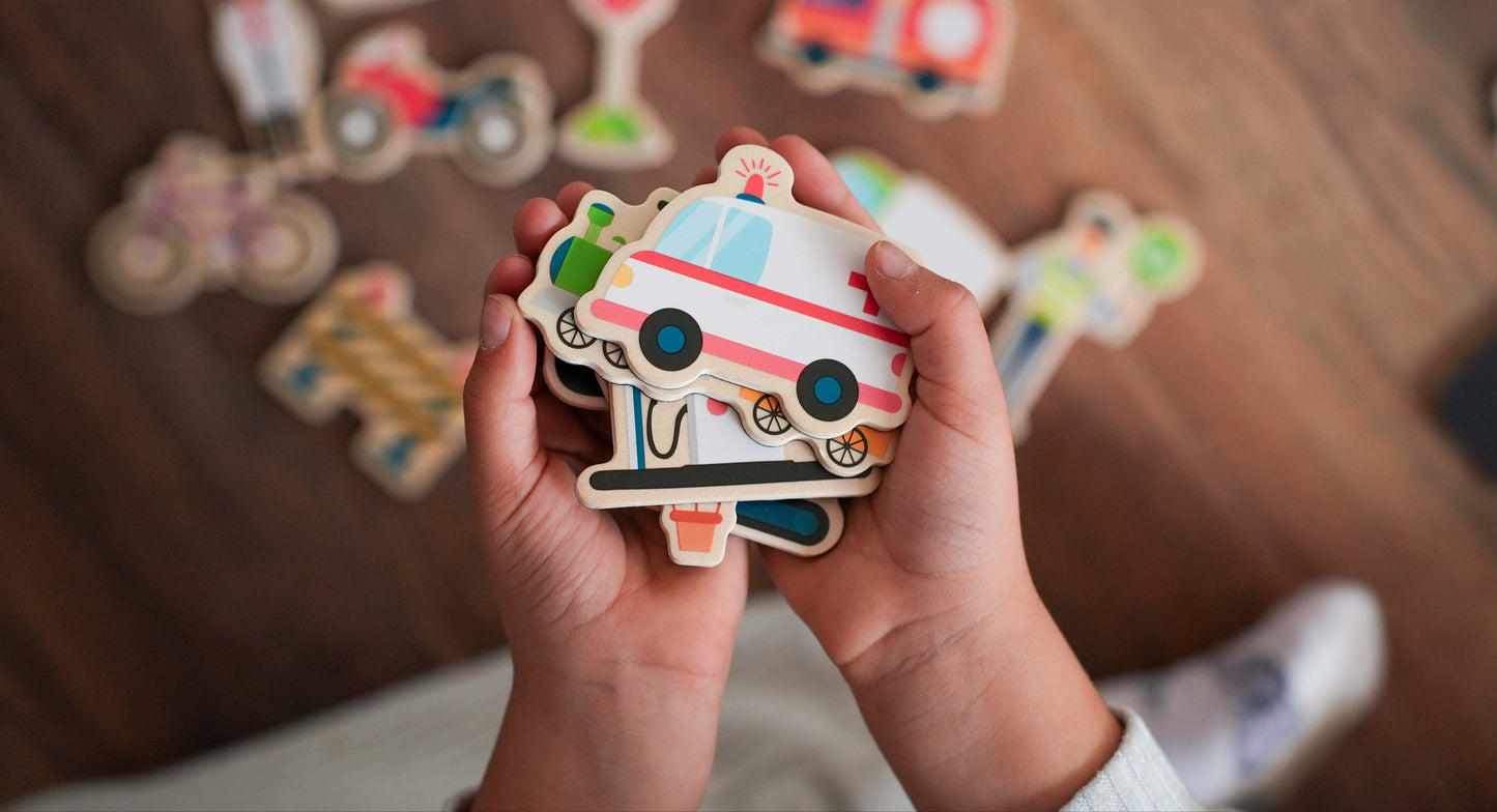 Kühlschrankmagnete Bundle – "Stadt & Safari" Edition