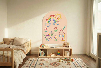 Magnetwand für Kinder (90x60 cm)