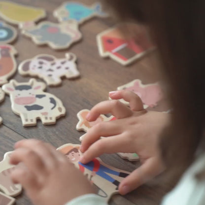 Fridge magnets: Farm 